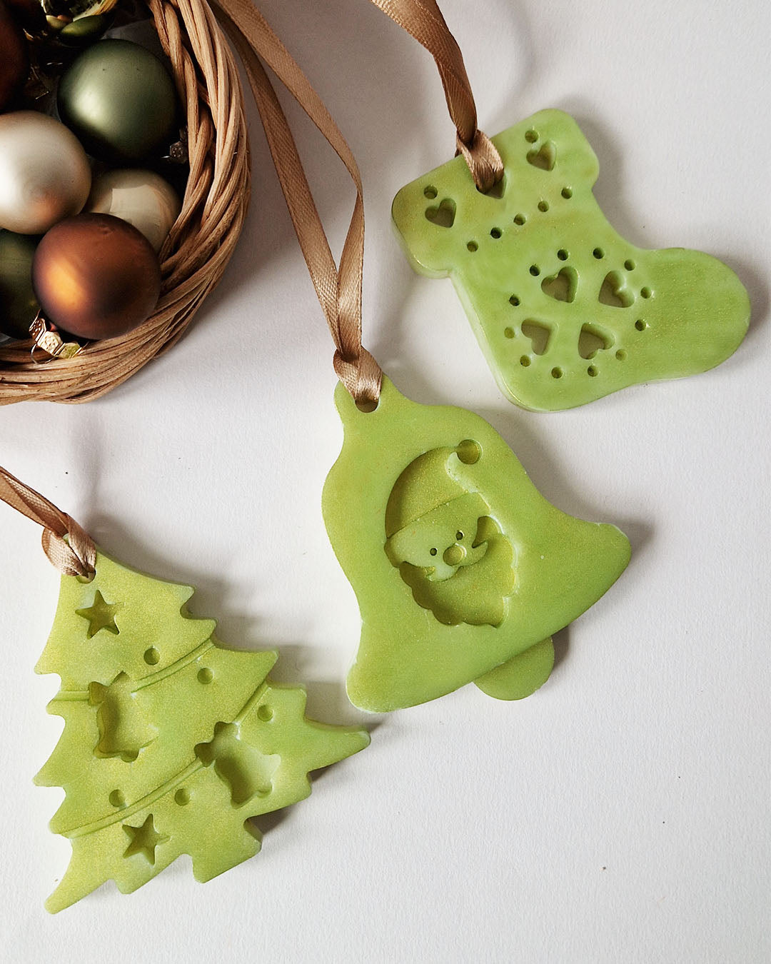 Suspension parfumée pour Sapin - couleur Vert