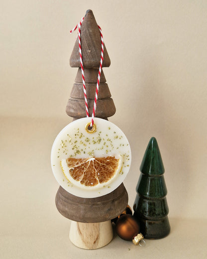 Suspension parfumée ronde de Noël