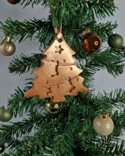 Suspension parfumée pour Sapin - couleur Bronze